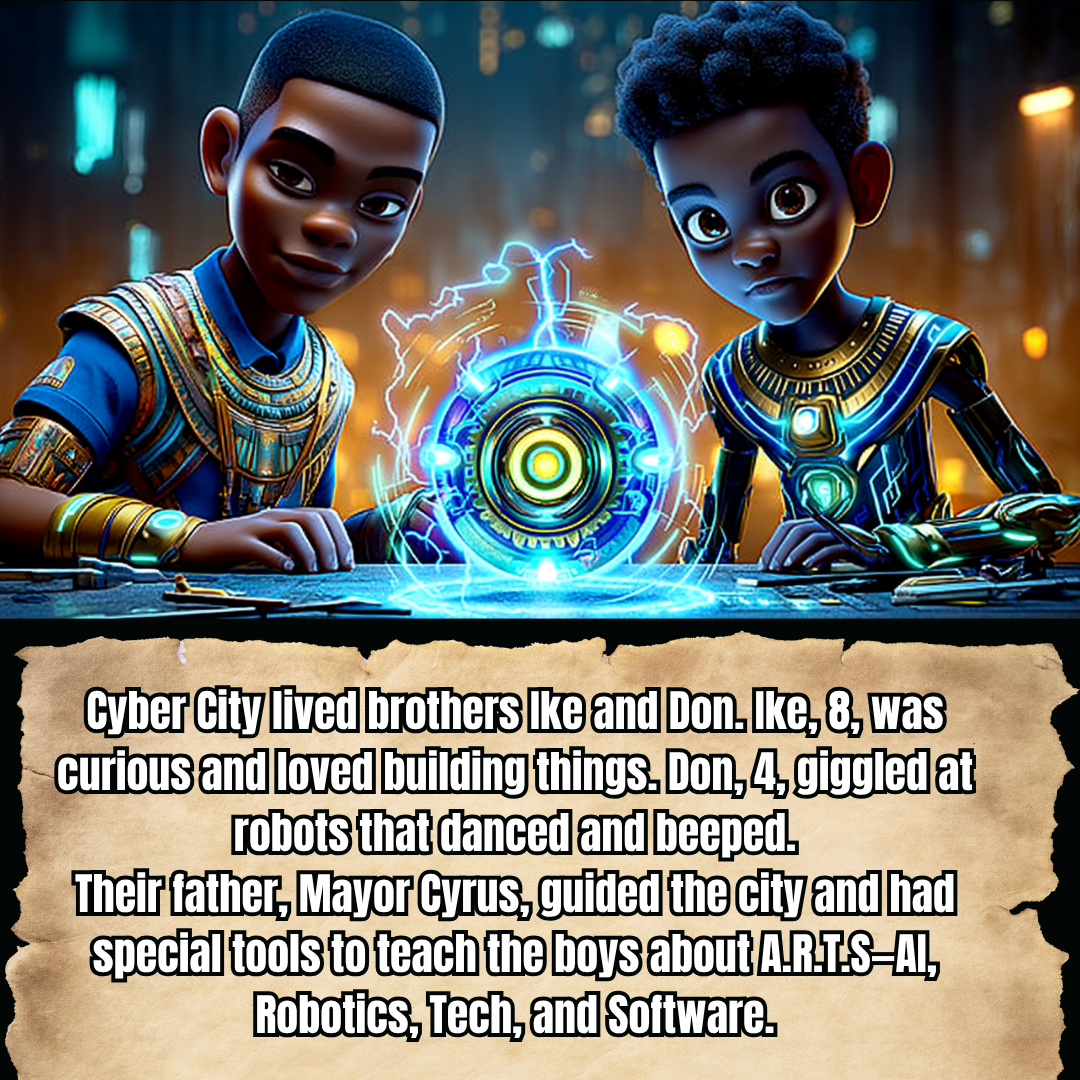 "I Am Ai" Children's Book Series | Book One 'The Code Of Light'