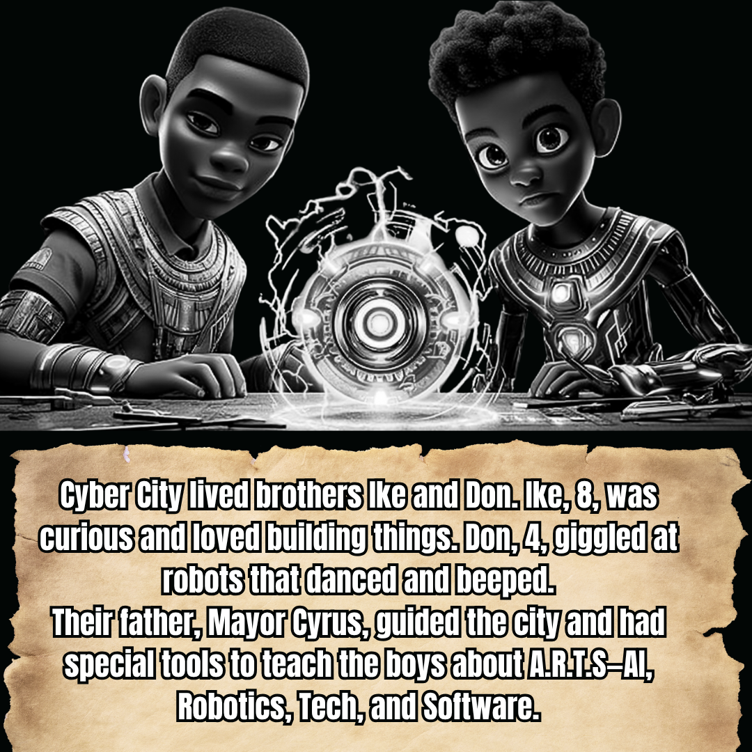 "I Am Ai" Children's Book Series | Book One 'The Code Of Light'
