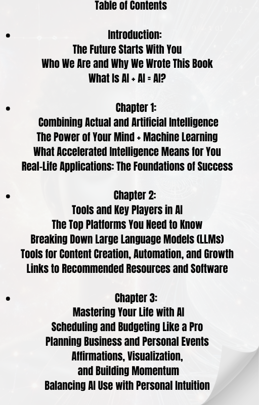 AI + AI = AI Ebook